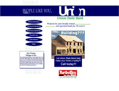Union State Bank Screen Shot