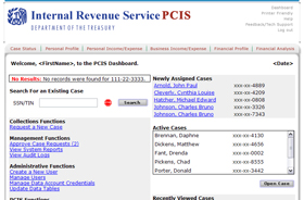 IRS Screen Shot