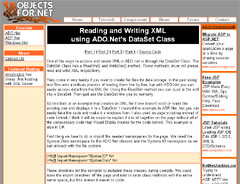 Objectsfor.net Screen Shot